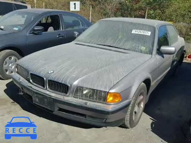 1998 BMW 740 WBAGJ8323WDM19563 image 1
