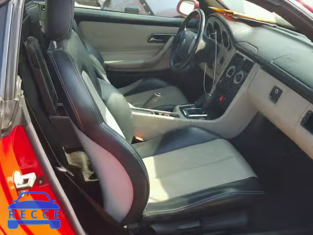 1999 MERCEDES-BENZ SLK WDBKK47F0XF089451 image 5