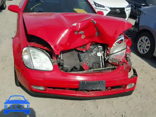 1999 MERCEDES-BENZ SLK WDBKK47F0XF089451 image 6