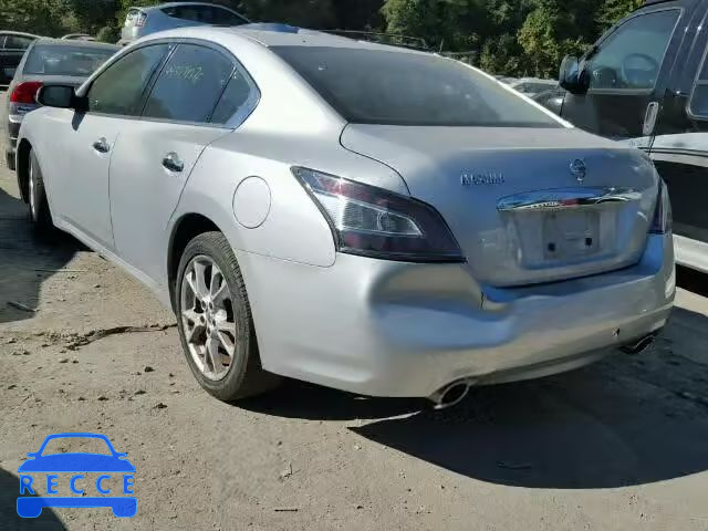 2014 NISSAN MAXIMA S 1N4AA5AP7EC485680 image 2