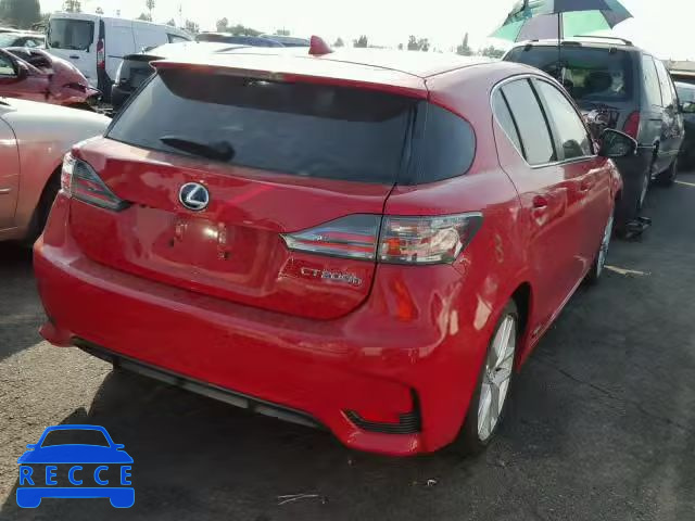 2014 LEXUS CT JTHKD5BH3E2193798 зображення 3