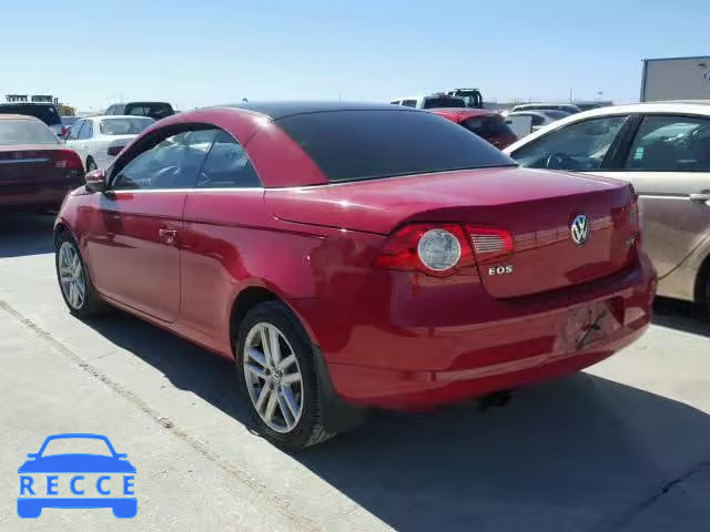 2009 VOLKSWAGEN EOS WVWFA71F89V015106 image 2