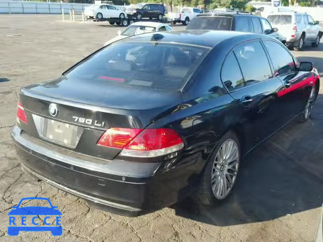 2008 BMW 750 WBAHN83518DT87671 image 3