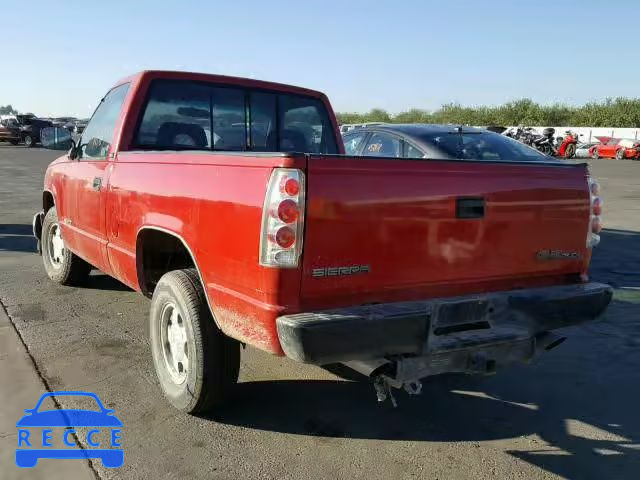 1993 GMC SIERRA 1GTDC14Z2PZ529754 зображення 2