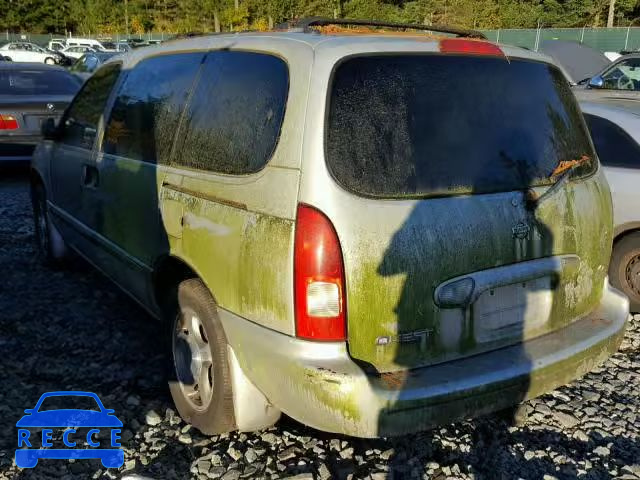 2001 NISSAN QUEST 4N2ZN15TX1D817422 Bild 2