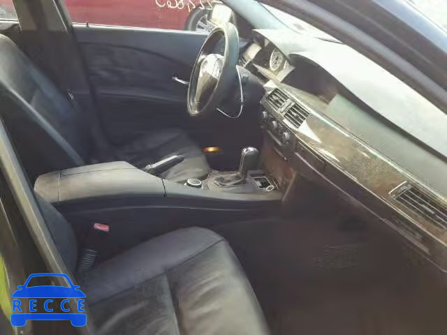 2005 BMW 530 WBANA73515B815514 зображення 4