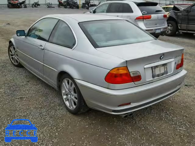 2001 BMW 3 SERIES WBABN53421JU35469 image 2