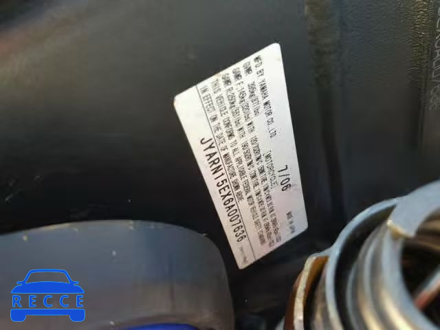 2006 YAMAHA YZFR1 JYARN15EX6A007636 image 9