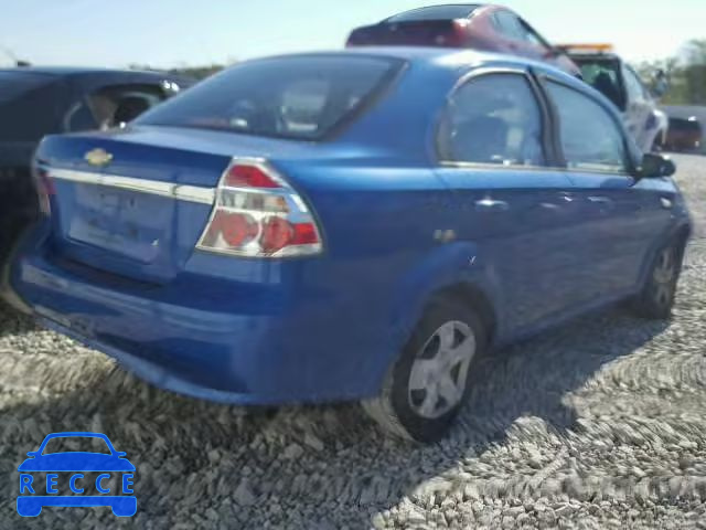 2008 CHEVROLET AVEO BASE KL1TD56678B056275 image 3