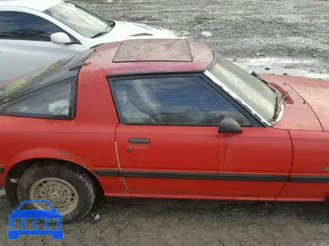 1985 MAZDA RX7 JM1FB3319F0897998 зображення 8