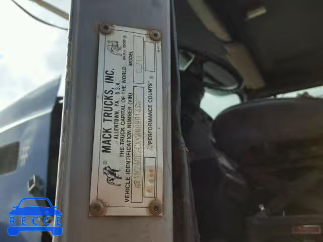 2000 MACK 700 1M2AD62CXYW009814 image 9