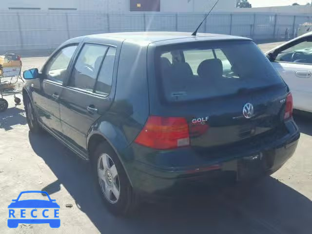 2000 VOLKSWAGEN GOLF WVWGH21J9YW688065 Bild 2
