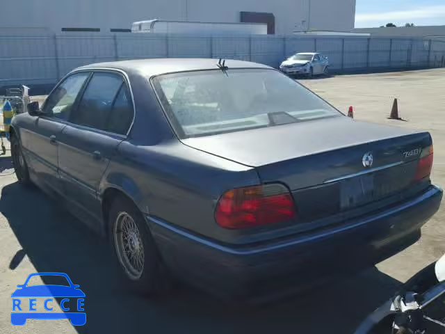 2000 BMW 740 WBAGG8349YDN76632 image 2