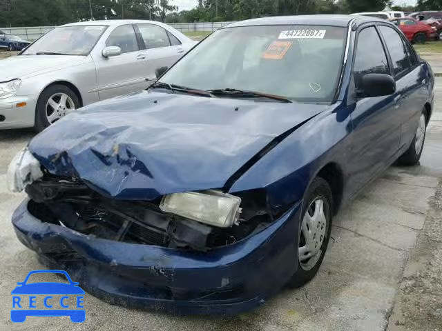 1999 MITSUBISHI MIRAGE JA3AY26AXXU036577 Bild 1