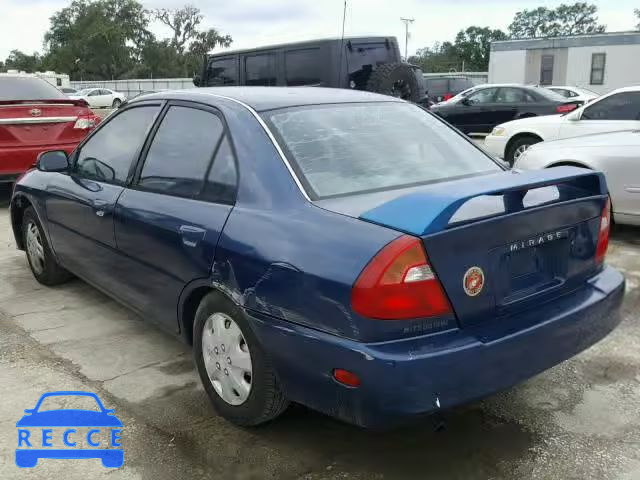 1999 MITSUBISHI MIRAGE JA3AY26AXXU036577 зображення 2