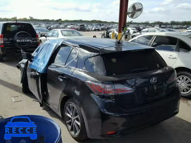 2013 LEXUS CT JTHKD5BHXD2133922 image 2