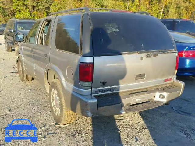 2000 GMC JIMMY / EN 1GKDT13W8Y2307631 image 2