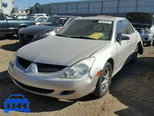 2004 MITSUBISHI DIAMANTE 6MMAP67P04T001424 image 1