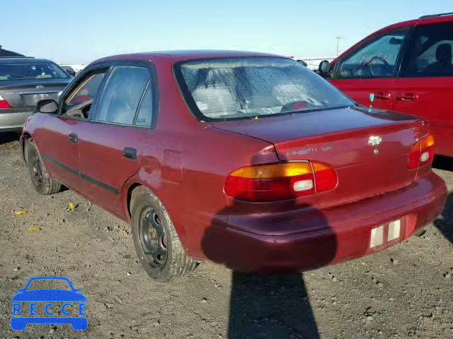 1998 CHEVROLET GEO PRIZM 1Y1SK5289WZ431407 image 2