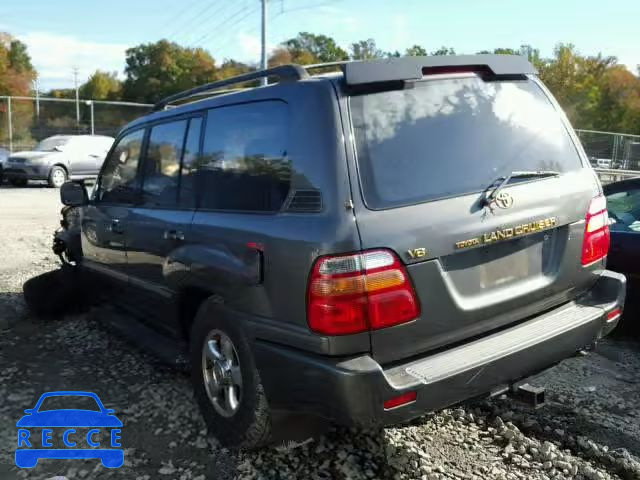 2001 TOYOTA LAND CRUIS JTEHT05J312002760 image 2