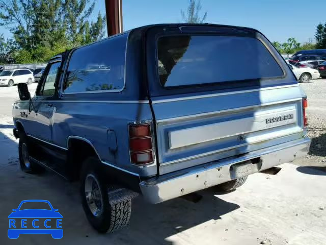 1985 DODGE RAMCHARGER 1B4GW12W6FS692926 Bild 2