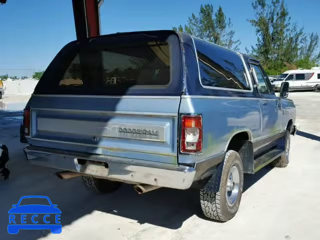 1985 DODGE RAMCHARGER 1B4GW12W6FS692926 Bild 3