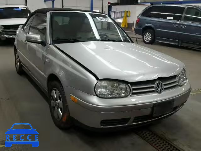 2001 VOLKSWAGEN CABRIO 3VWDC21V11M804852 зображення 0