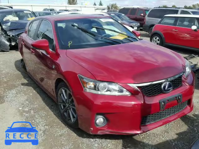 2013 LEXUS CT JTHKD5BH8D2134020 зображення 0