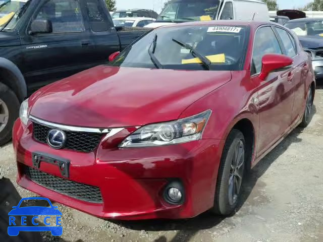 2013 LEXUS CT JTHKD5BH8D2134020 зображення 1