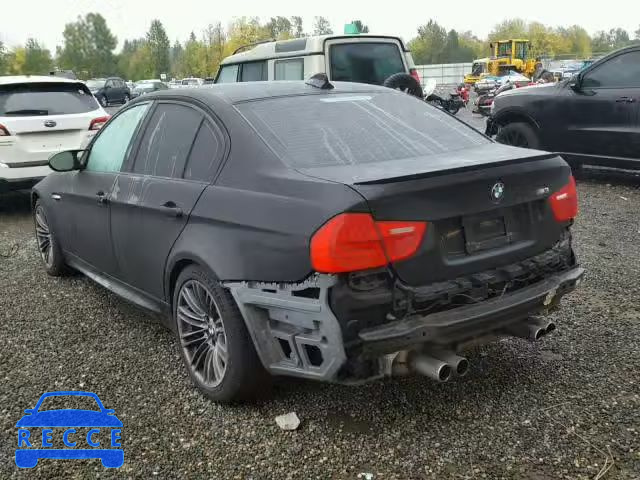 2009 BMW M3 WBSPM935X9E201329 image 2