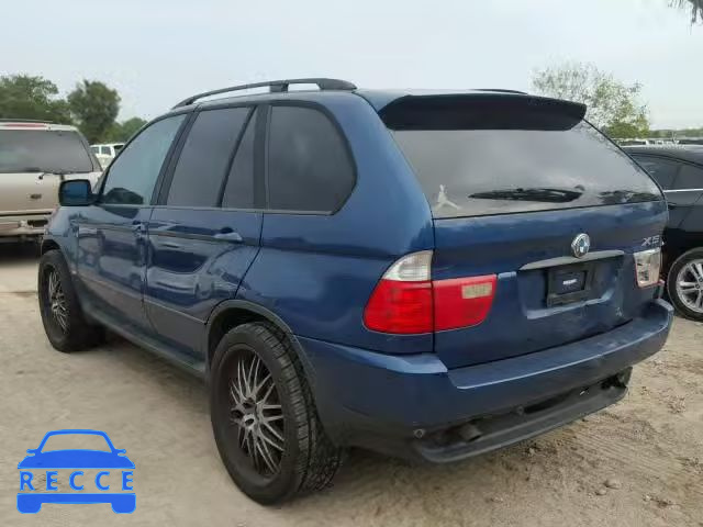 2002 BMW X5 5UXFA535X2LV70910 Bild 2