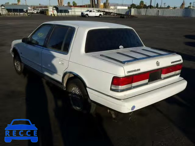 1992 CHRYSLER LEBARON 3C3XA7637NT290824 image 2