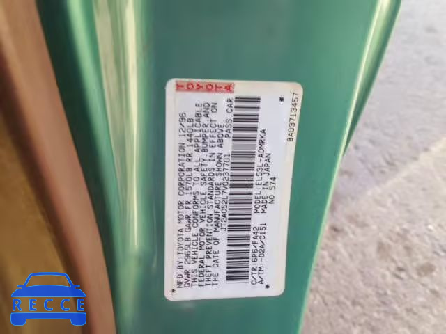 1997 TOYOTA TERCEL JT2AC52L7V0237701 Bild 9
