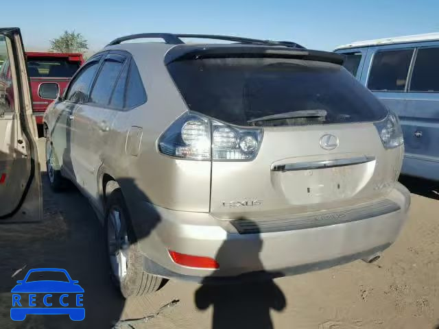 2007 LEXUS RX 400H JTJGW31U372003471 image 2