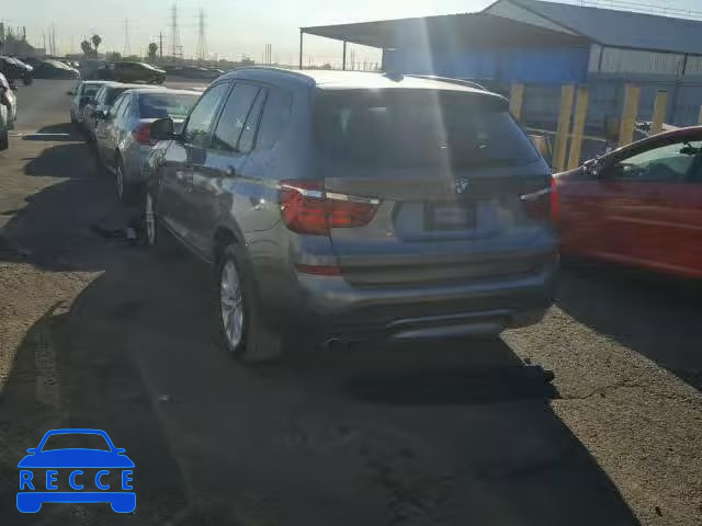 2016 BMW X3 5UXWX9C52G0D75790 image 2