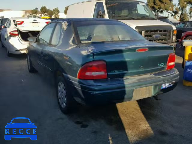 1997 DODGE NEON 1B3ES42C8VD243720 image 2