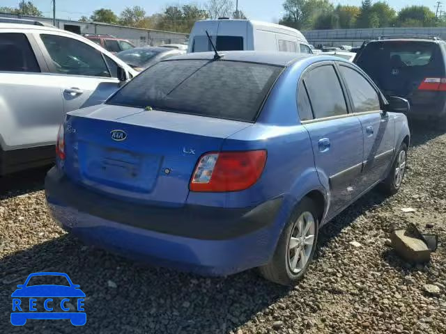 2009 KIA RIO BASE KNADE223X96543918 image 3