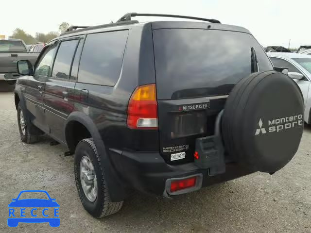 1998 MITSUBISHI MONTERO JA4MT31P7WP004014 image 2