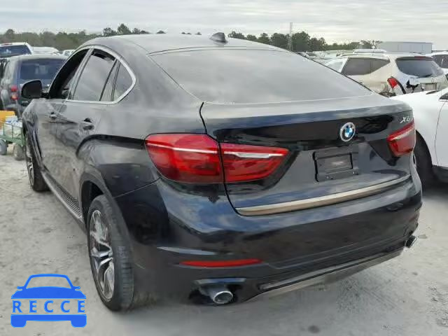 2015 BMW X6 5UXKU2C56F0F96323 image 2