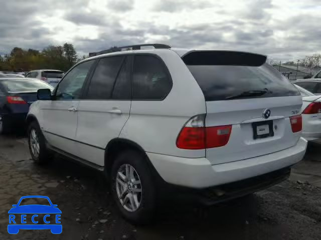 2005 BMW X5 5UXFA13505LY16800 зображення 2