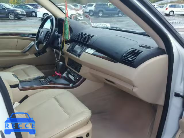 2005 BMW X5 5UXFA13505LY16800 зображення 4