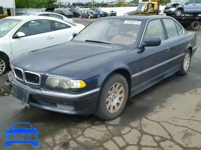 2000 BMW 740 WBAGG8347YDN78881 image 1