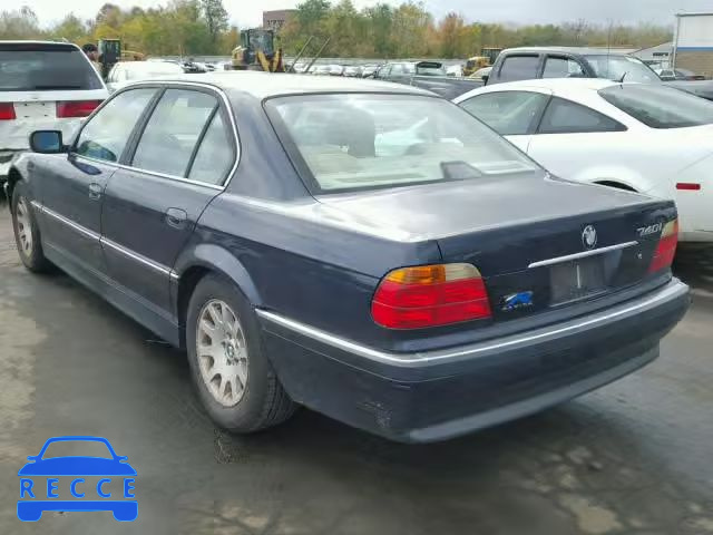 2000 BMW 740 WBAGG8347YDN78881 image 2