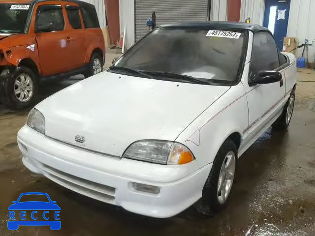 1992 GEO METRO JG1MR3363NK203056 image 1