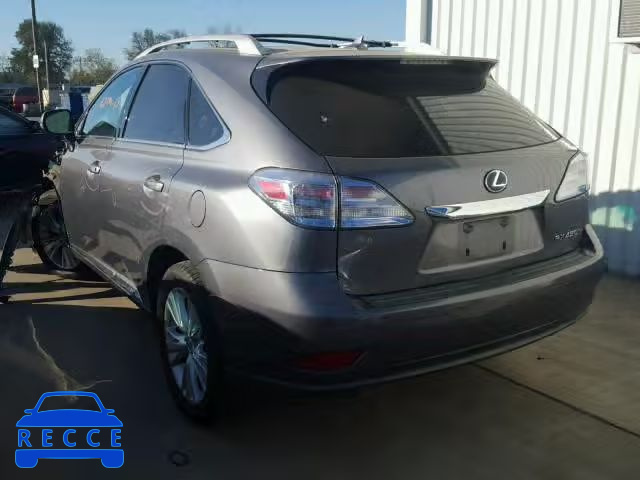 2012 LEXUS RX 450 JTJBC1BA4C2428025 image 2