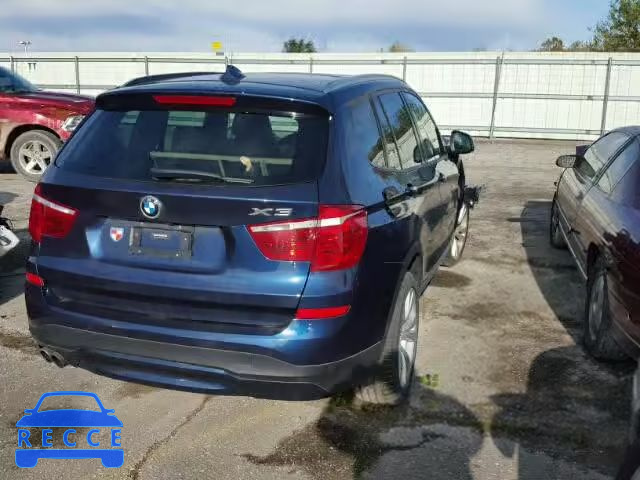 2016 BMW X3 5UXWX9C58G0D83280 зображення 3