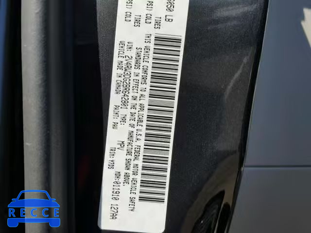 2011 VOLKSWAGEN ROUTAN 2V4RW3DG2BR642801 image 9