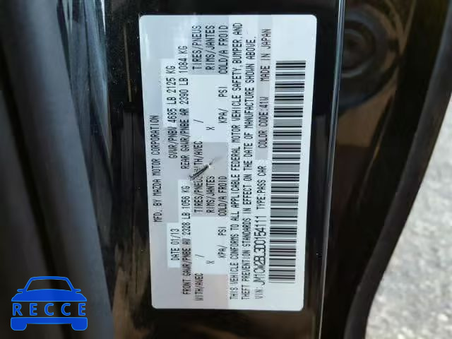 2013 MAZDA 5 JM1CW2BL3D0154111 image 9