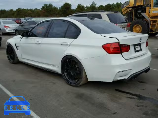2015 BMW M3 WBS3C9C55FP803556 зображення 2