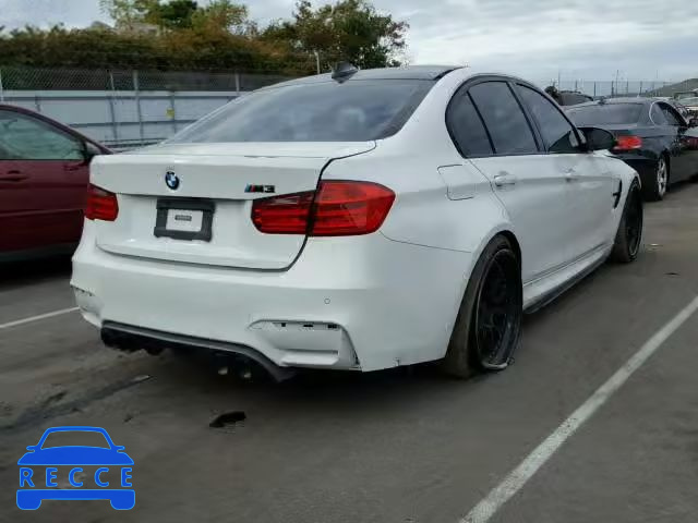 2015 BMW M3 WBS3C9C55FP803556 зображення 3